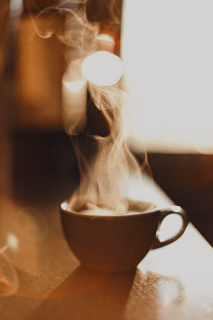 القهوة الساخنة
